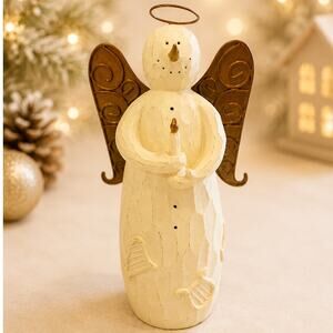 Flurryville Collection Angelic Irene by Living Quarters NOS Christmas 7.5" H